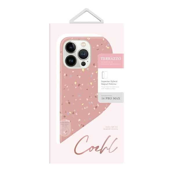 UNIQ Coehl Terrazzo - θήκη για Apple iPhone 14 Pro Max - Ροζ - Image 5