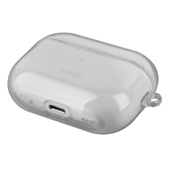 UNIQ θήκη Glase AirPods Pro 2 gen (2022/2023) διάφανη/λαμπερά διάφανη - Image 3