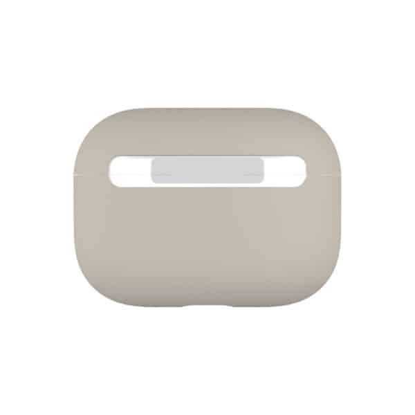 UNIQ θήκη Lino AirPods Pro Silicone σε μπεζ/ελεφαντόδοντο χρώμα - Image 3