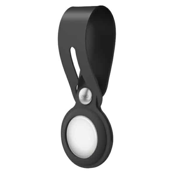 UNIQ Θήκη Vencer Silicone για AirTag σκούρο γκρι/κάρβουνο - Image 2