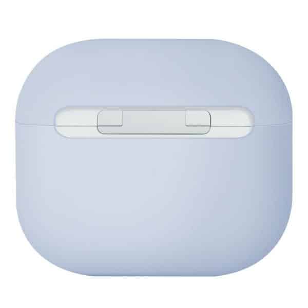 UNIQ θήκη Lino AirPods 3ης γενιάς Σιλικόνης σε χρώμα γαλάζιο/arctic blue - Image 2