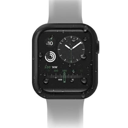 UNIQ θήκη Nautic για Apple Watch Series 7/8/ 9 45mm μαύρη/black