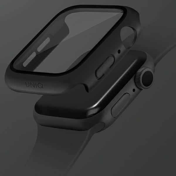 UNIQ θήκη Nautic για Apple Watch Series 7/8/ 9 45mm μαύρη/black - Image 3
