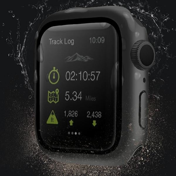 UNIQ θήκη Nautic για Apple Watch Series 7/8/ 9 45mm μαύρη/black - Image 6