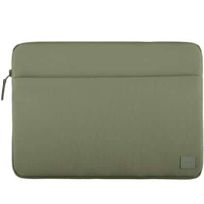 UNIQ θήκη για λάπτοπ Vienna Θήκη 14" πράσινη/laurel green Αδιάβροχη RPET