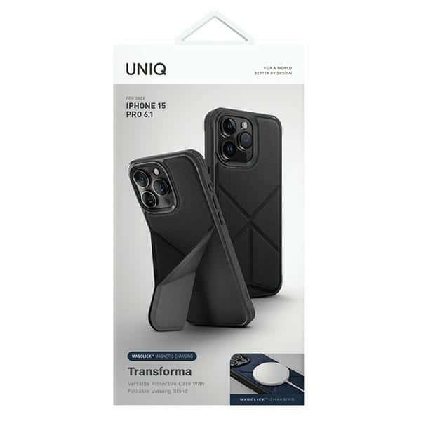 UNIQ Transforma - Apple iPhone 15 Pro - Μαύρο - Image 2