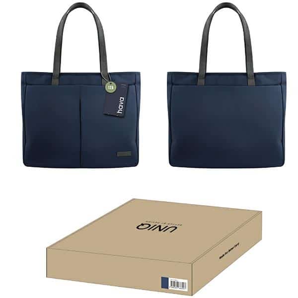 UNIQ τσάντα για λάπτοπ Hava 16" μπλε / indigo blue RPET - Image 8