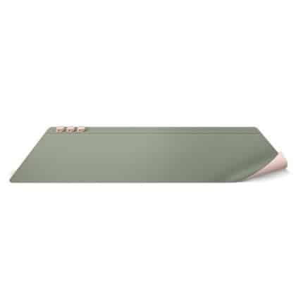 UNIQ Hagen Διπλής Όψης Mousepad Γραφείου σε ροζ-πράσινο/ροζ blush-πράσινο mist