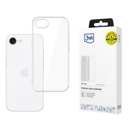 3MK Clear Case - θήκη για Apple iPhone 16e / 17e - Διάφανο