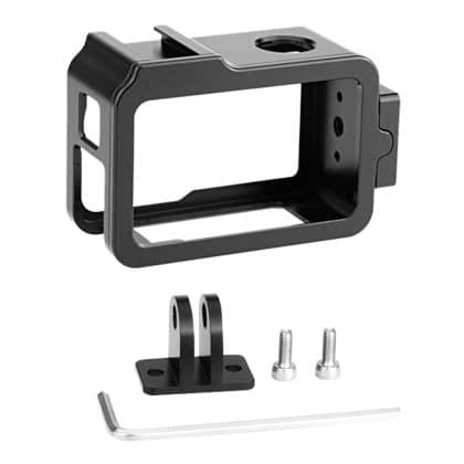 Μεταλλική Κλωβός με Cold Shoe PULUZ για DJI Osmo Action 4/3