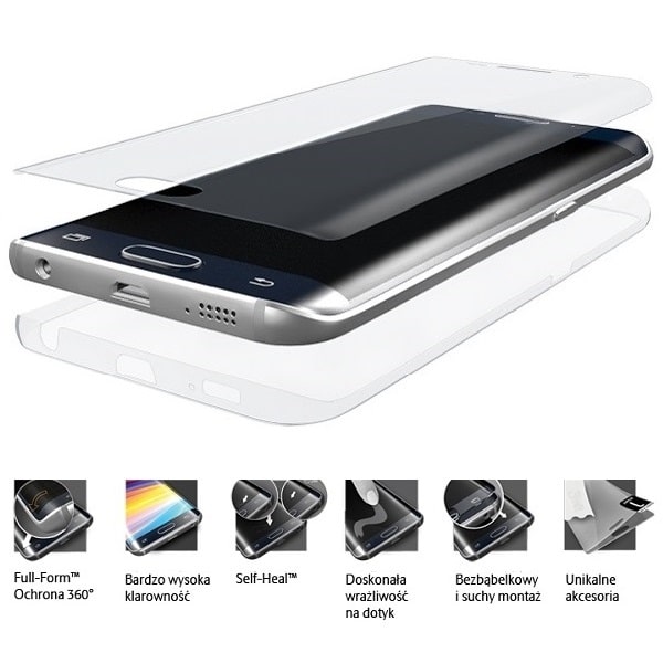 3MK Φόλιο ARC SE 3D Sam G935 S7 Edge HG, μπροστά, πίσω, πλευρές - Image 2