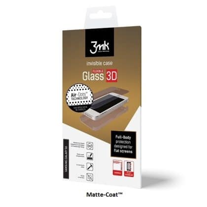 3MK FlexibleGlass 3D Sam A405 A40 Υβριδικό Γυαλί + Ματ Μεμβράνη