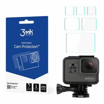 3MK FlexibleGlass GoPro HERO 5/6/7 Υβριδικό γυαλί για οθόνη κάμερας 4τμχ