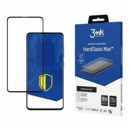 3MK HardGlass Max Sam A515 A51, FullScreen Glass μαύρο