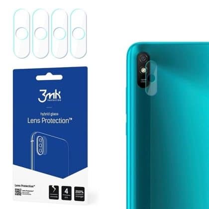 3MK Lens Protect Προστασία φακού για Xiaomi Redmi 9A 4τμχ