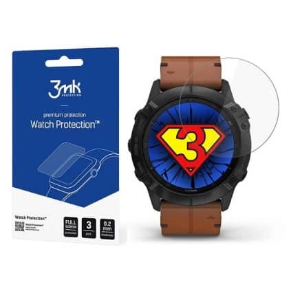 3MK FlexibleGlass Garmin Fenix 6X Υβριδικό Γυαλί Ρολογιού