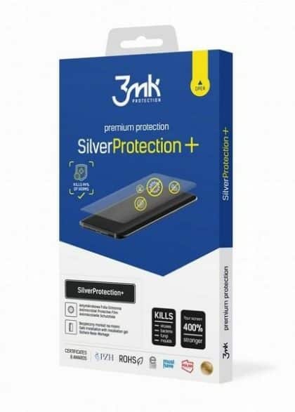 3MK Silver Protect+ iPhone 12 Pro Max 6,7" Αντιμικροβιακή Μεμβράνη Εγκατάστασης με Υγρό