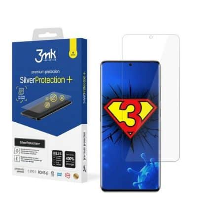 3MK Silver Protect+ Sam G985 S20 Plus Αντιμικροβιακή Μεμβράνη Προστασίας με Υγρή Εγκατάσταση