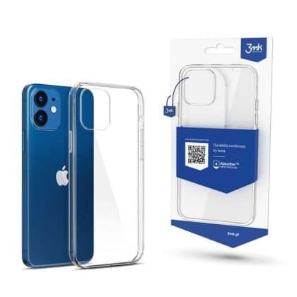 3MK Clear Case - θήκη για Apple iPhone 12 mini - Διάφανο
