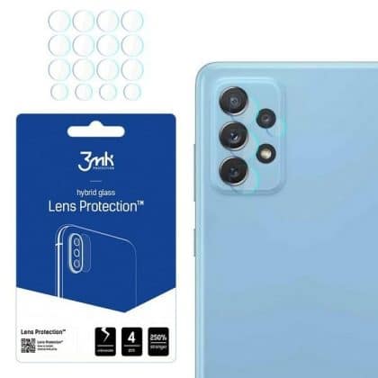 3MK Lens Protect Sam A725 A72 Προστασία φακού κάμερας 4τμχ