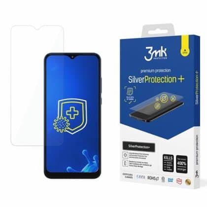 3MK Silver Protect+ Motorola Moto G Play Αντιμικροβιακή Μεμβράνη Προστασίας με Υγρή Εφαρμογή