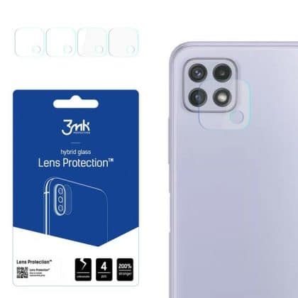 3MK Lens Protect Sam A226 A22 5G Προστασία φακού κάμερας 4τμχ