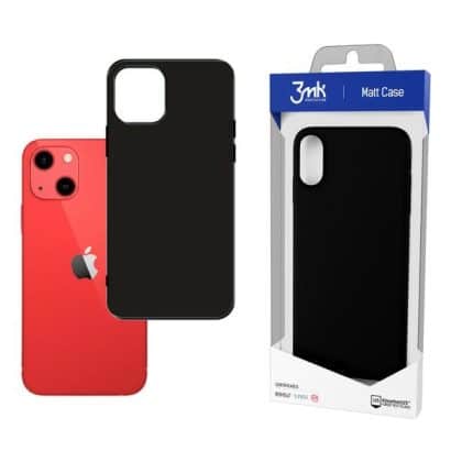 3MK Matt Case - θήκη για Apple iPhone 13 - Μαύρο