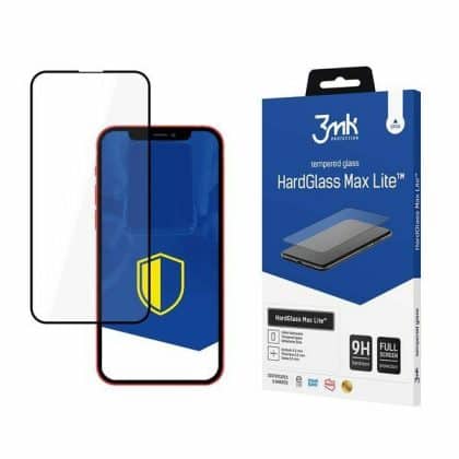 3MK HardGlass Max Lite iPhone 13/13 Pro/ 14 6.1" μαύρο