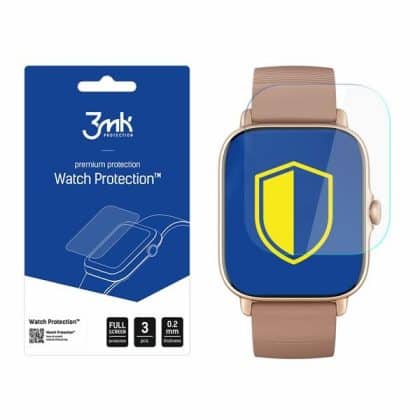 3MK Μεμβράνη ARC Xiaomi Amazfit GTS 3 Watch Ολόκληρη οθόνη Μεμβράνη