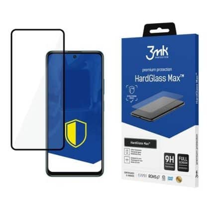3MK HardGlass Max Xiaomi POCO M4 Pro 5G FullScreen Γυαλί μαύρο