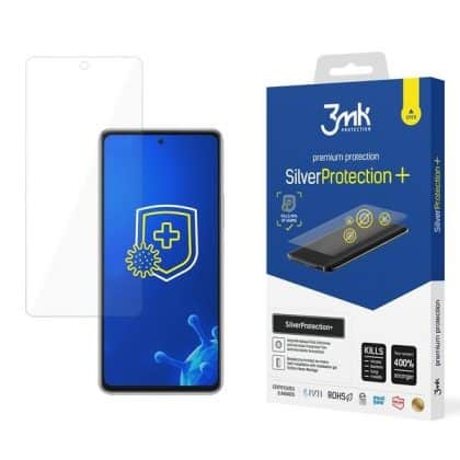 3MK Silver Protect+ Sam A53 5G A536 Αντιμικροβιακή Μεμβράνη Προστασίας με Υγρή Εγκατάσταση