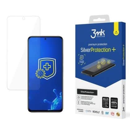 3MK Silver Protect+ Xiaomi Redmi Note 11S 4G Αντιμικροβιακή Μεμβράνη Που Τοποθετείται Με Υγρό
