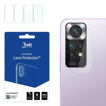 3MK Lens Protect Xiaomi Redmi Note 11 4G Προστασία φακού κάμερας 4τμχ