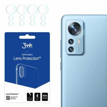 3MK Lens Protect για Xiaomi 12/12X Προστασία φακού κάμερας 4τμχ