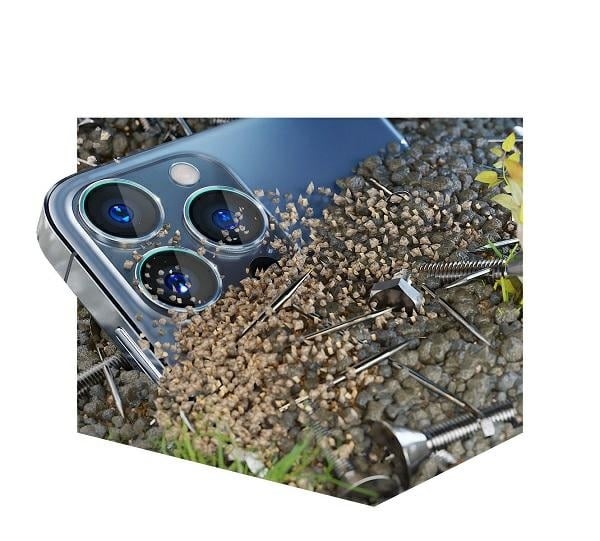 3MK Προστασία Φακού Pro για iPhone 11 Pro /11 Pro Max με πλαίσιο συναρμολόγησης 1τμχ. - Image 5