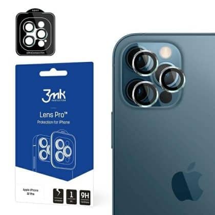 3MK Προστασία φακού Pro για iPhone 12 Pro με πλαίσιο συναρμολόγησης 1τμχ.