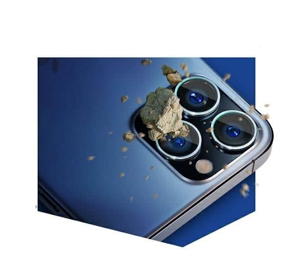 3MK Προστασία φακού Pro για iPhone 12 Pro με πλαίσιο συναρμολόγησης 1τμχ. - Image 3