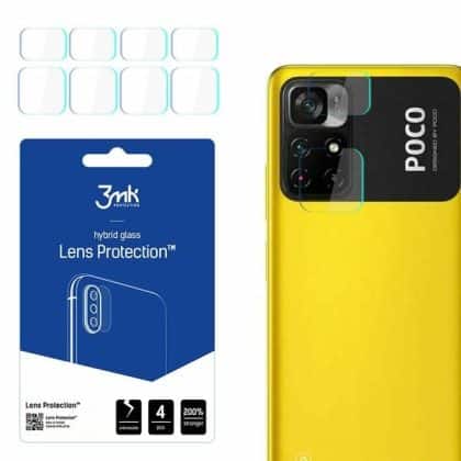 3MK Lens Protect για Xiaomi POCO M4 Pro Προστασία φακού κάμερας 4τμχ