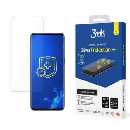 3MK Silver Protect+ Oppo Find X5 Pro Αντιμικροβιακή Μεμβράνη Που Τοποθετείται Με Υγρό