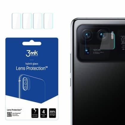 3MK Lens Protect Xiaomi Mi 11 Ultra 5G Προστασία φακού κάμερας 4τμχ