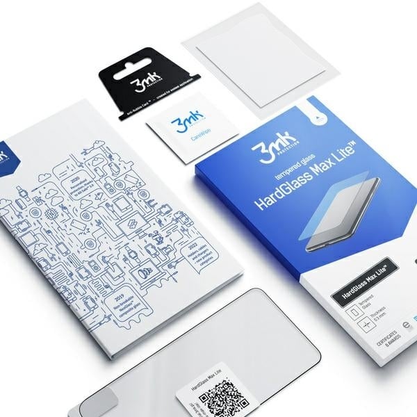 3MK HardGlass Max Lite iPhone 14 Pro μαύρο - Image 7