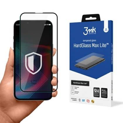 3MK HardGlass Max Lite iPhone 14 Pro μαύρο