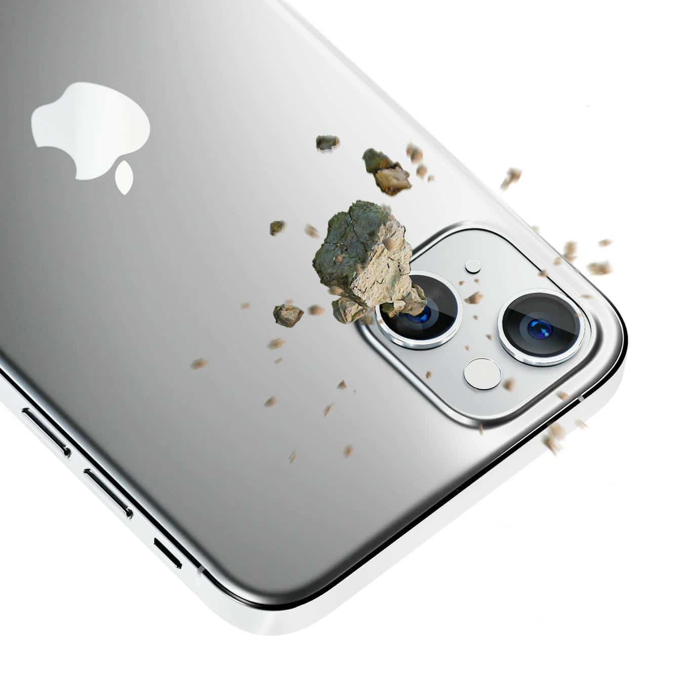 3MK Προστασία Φακού Pro για iPhone 14 Plus 6,7" με Πλαίσιο Συναρμολόγησης 1τμχ, ασημί - Image 3