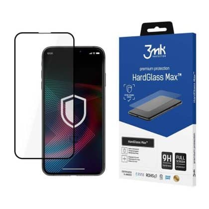 3MK HardGlass Max iPhone 14 Plus 6,7" μαύρο, FullScreen Glass