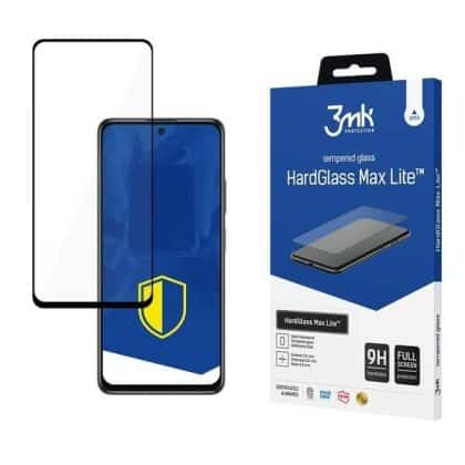 3MK HardGlass Max Lite Xiaomi POCO M4 5G μαύρο