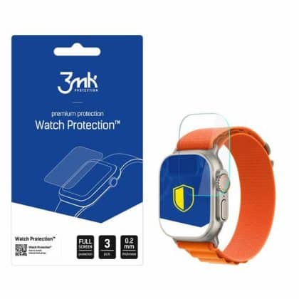 3MK FlexibleGlass Υπερ-υβριδικό Γυαλί για Apple Watch