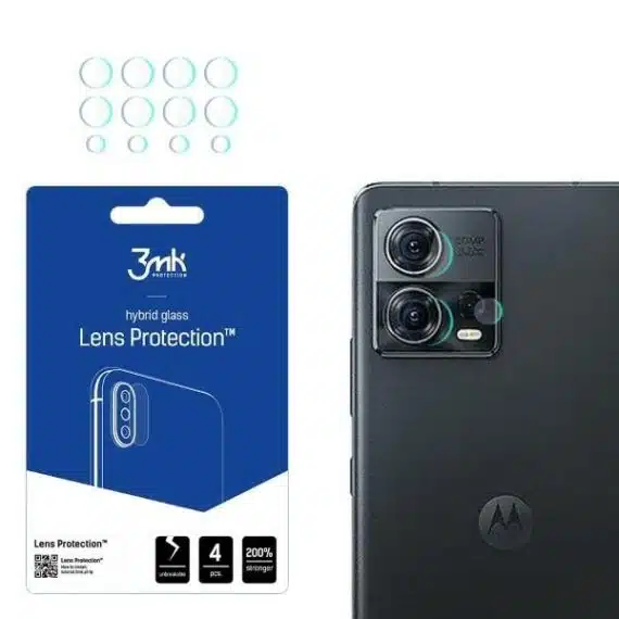 3MK Lens Protect Προστασία φακού για Motorola Edge 30 Fusion 4τμχ