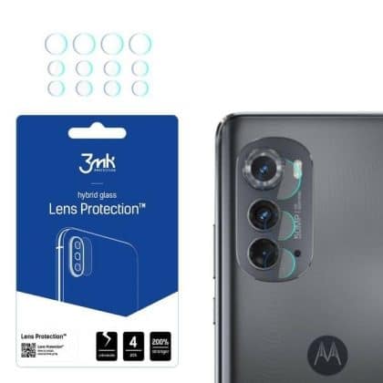 3MK Lens Protect Motorola Edge 2022 Προστασία φακού κάμερας 4τμχ