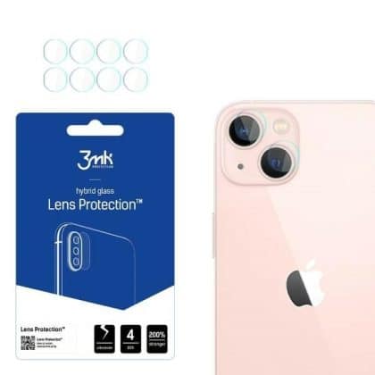 3MK Lens Protect για iPhone 14 Plus 6,7" Προστασία φακού κάμερας 4τμχ