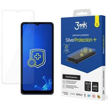 3MK Silver Protect+ T-Mobile T Phone 5G / Revvl 6 5G Αντιμικροβιακή Μεμβράνη Προστασίας με Υγρή Εγκατάσταση